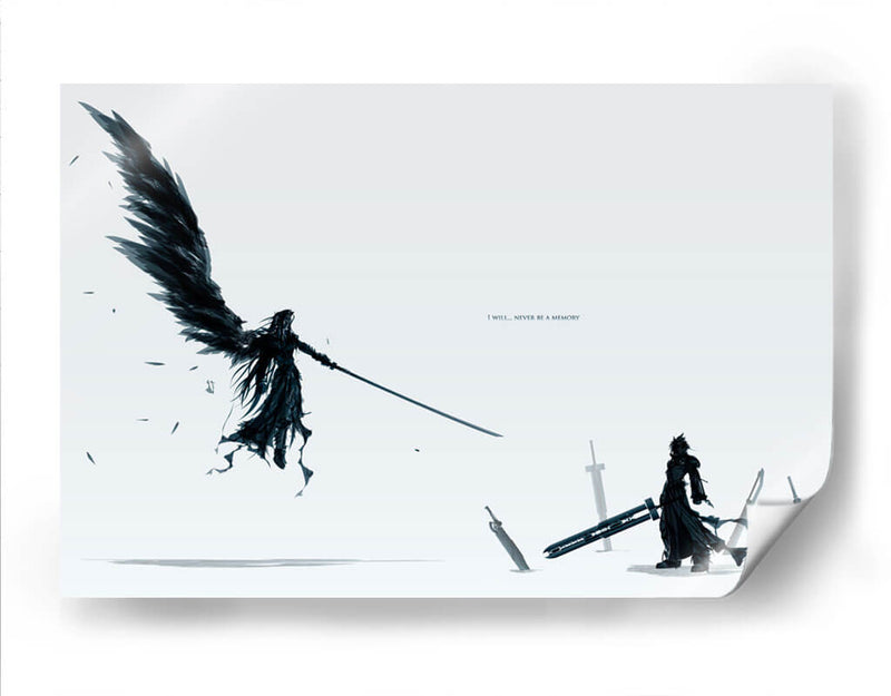 I will never be a memory | Cuadro decorativo de Canvas Lab