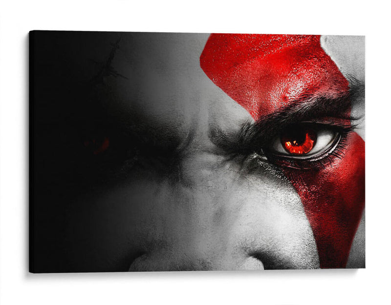 Kratos eyes | Cuadro decorativo de Canvas Lab
