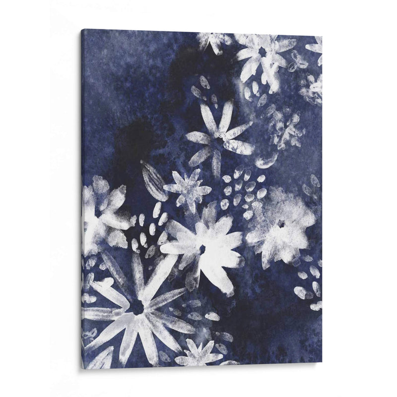 Gesto Floral Indigo I - June Erica Vess | Cuadro decorativo de Canvas Lab