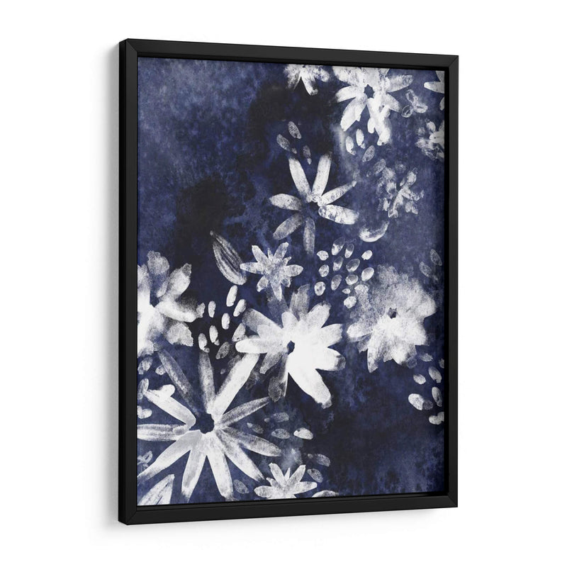 Gesto Floral Indigo I - June Erica Vess | Cuadro decorativo de Canvas Lab