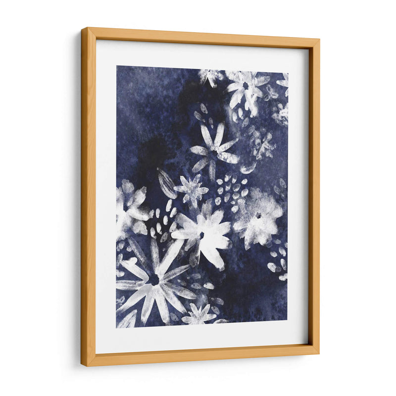 Gesto Floral Indigo I - June Erica Vess | Cuadro decorativo de Canvas Lab