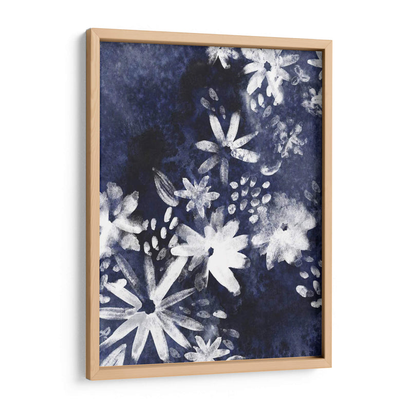 Gesto Floral Indigo I - June Erica Vess | Cuadro decorativo de Canvas Lab