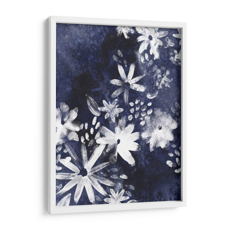 Gesto Floral Indigo I - June Erica Vess | Cuadro decorativo de Canvas Lab