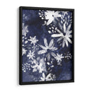 Indigo Floral Gesto Ii - June Erica Vess | Cuadro decorativo de Canvas Lab