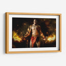 Kratos on fire | Cuadro decorativo de Canvas Lab