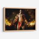 Kratos on fire | Cuadro decorativo de Canvas Lab