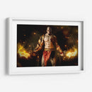 Kratos on fire | Cuadro decorativo de Canvas Lab