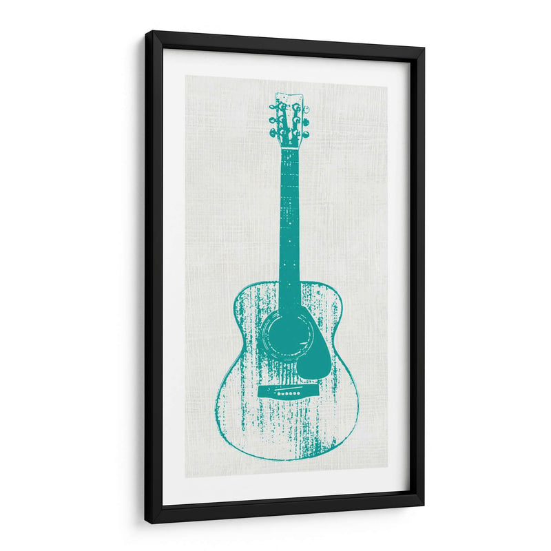 Coleccionista De Guitarra I - Kevin Wade Inge | Cuadro decorativo de Canvas Lab