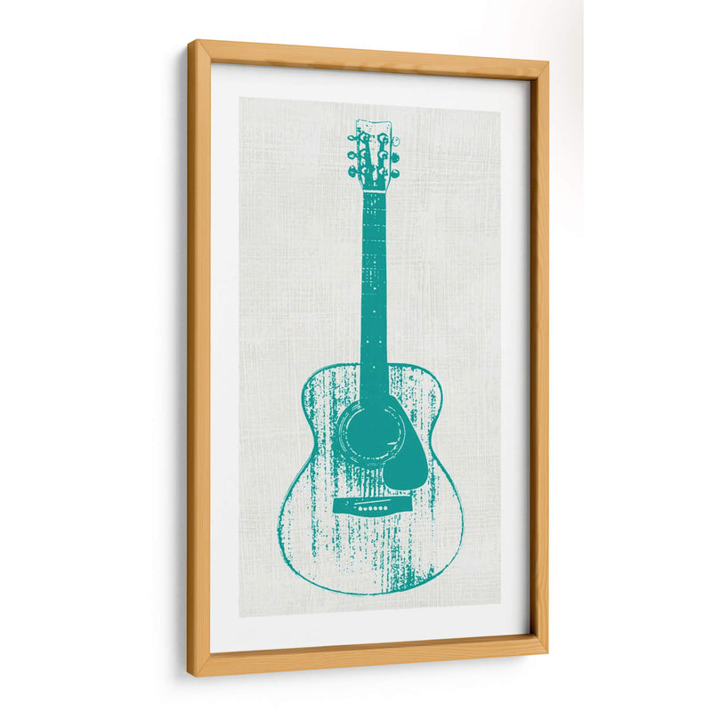 Coleccionista De Guitarra I - Kevin Wade Inge | Cuadro decorativo de Canvas Lab