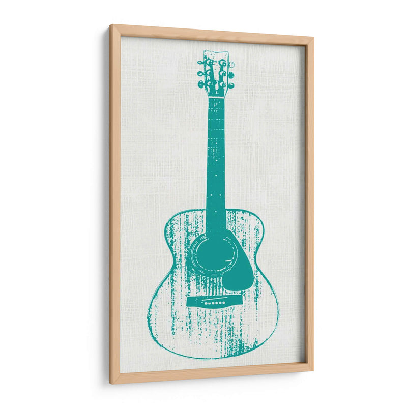 Coleccionista De Guitarra I - Kevin Wade Inge | Cuadro decorativo de Canvas Lab