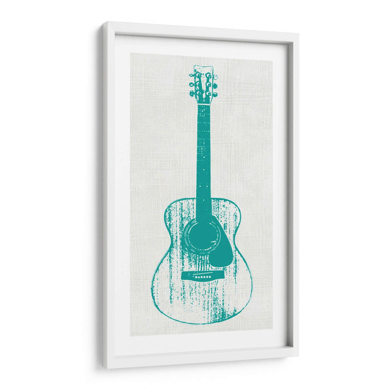 Coleccionista De Guitarra I - Kevin Wade Inge | Cuadro decorativo de Canvas Lab