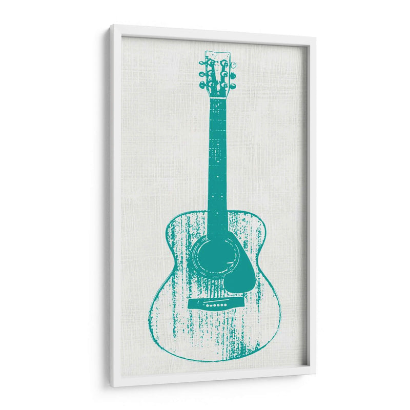 Coleccionista De Guitarra I - Kevin Wade Inge | Cuadro decorativo de Canvas Lab