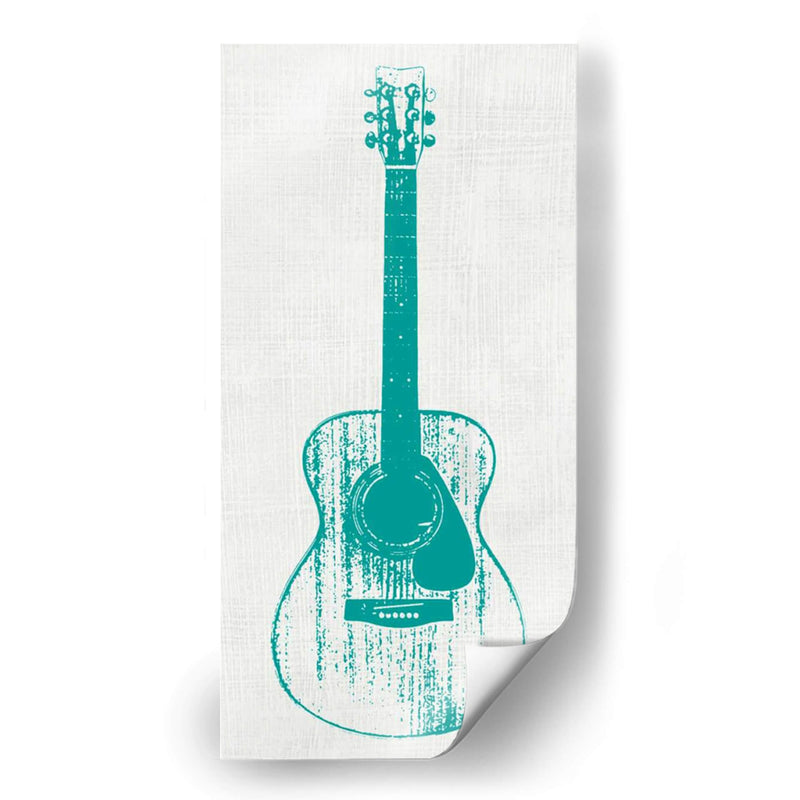 Coleccionista De Guitarra I - Kevin Wade Inge | Cuadro decorativo de Canvas Lab