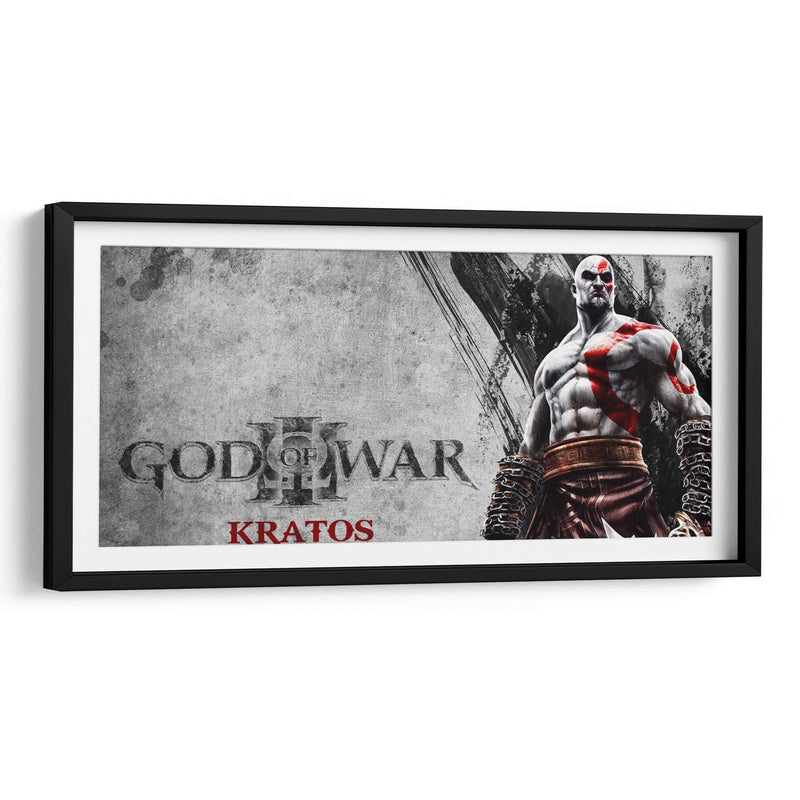 Kratos red | Cuadro decorativo de Canvas Lab