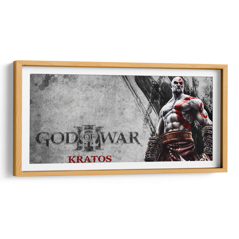 Kratos red | Cuadro decorativo de Canvas Lab