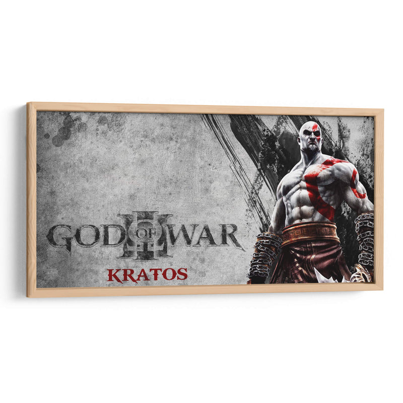 Kratos red | Cuadro decorativo de Canvas Lab