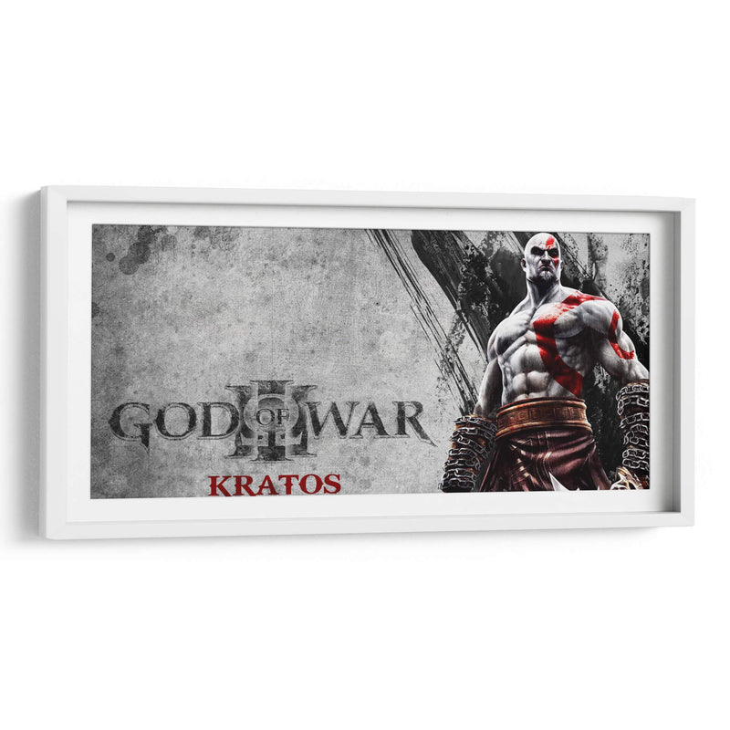 Kratos red | Cuadro decorativo de Canvas Lab