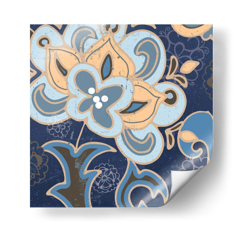 Paisley Blossom Blue I - Leslie Mark | Cuadro decorativo de Canvas Lab