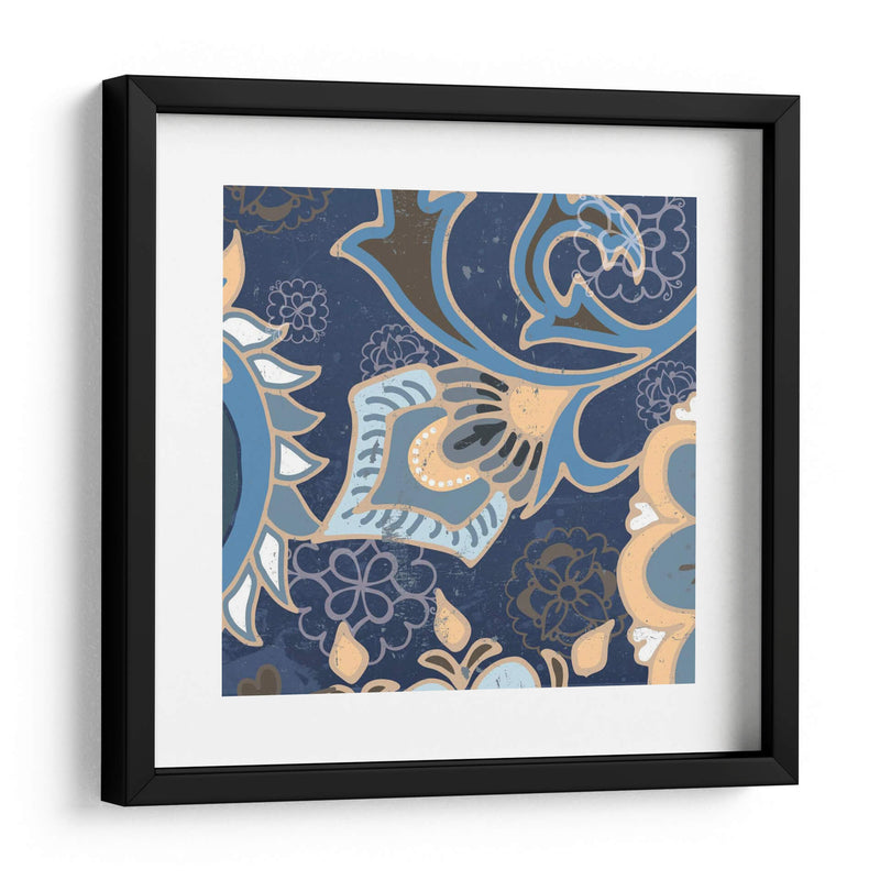 Paisley Blossom Blue Iii - Leslie Mark | Cuadro decorativo de Canvas Lab