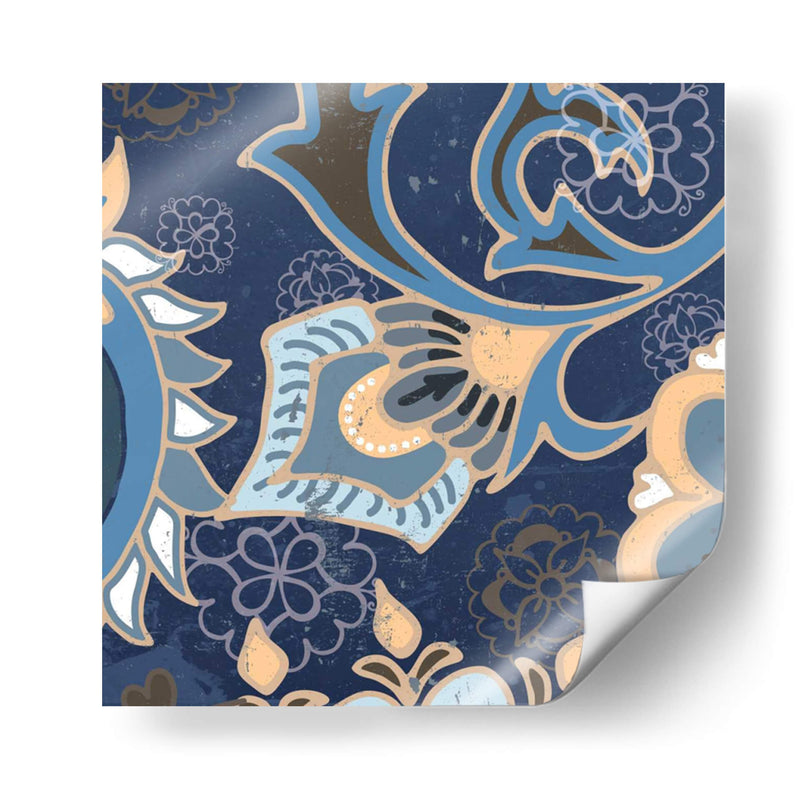 Paisley Blossom Blue Iii - Leslie Mark | Cuadro decorativo de Canvas Lab