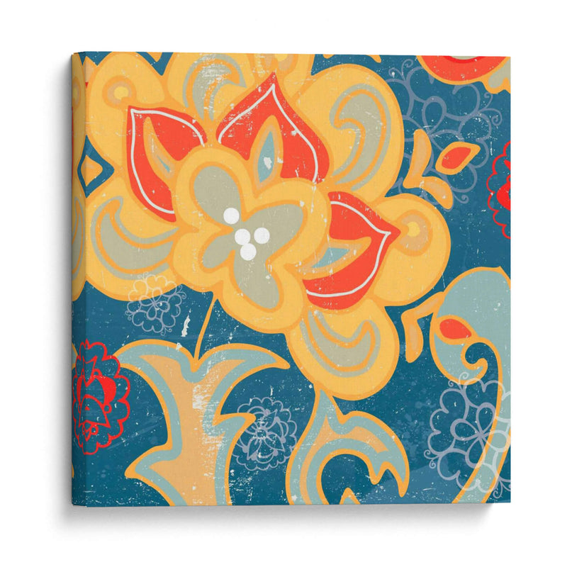 Paisley Blossom Red I - Leslie Mark | Cuadro decorativo de Canvas Lab