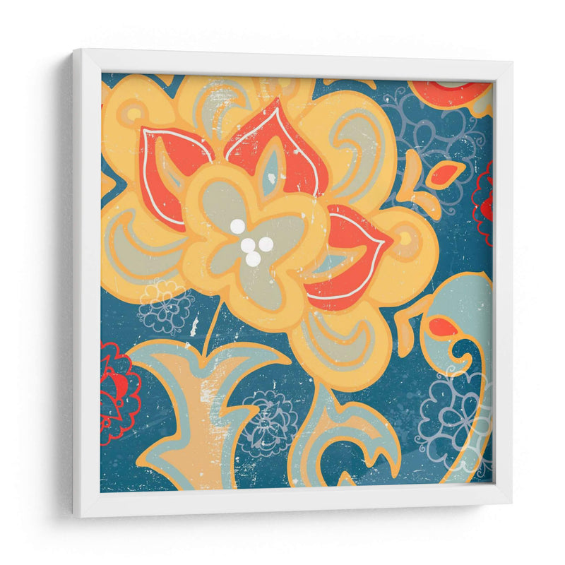 Paisley Blossom Red I - Leslie Mark | Cuadro decorativo de Canvas Lab