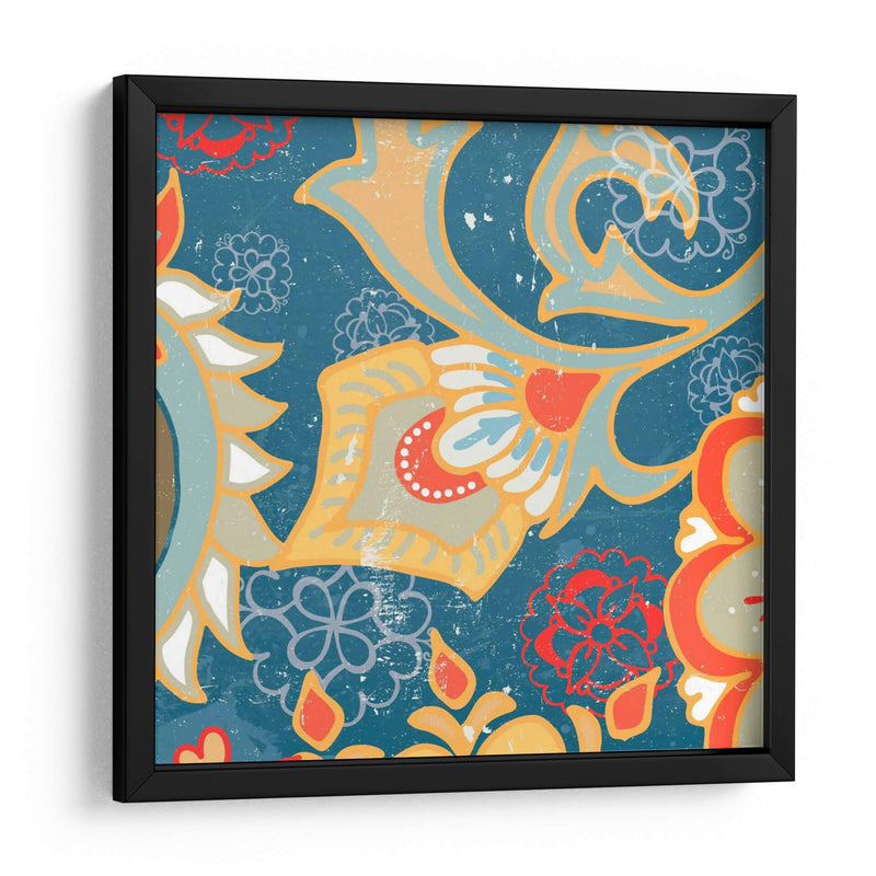 Paisley Blossom Red Iii - Leslie Mark | Cuadro decorativo de Canvas Lab