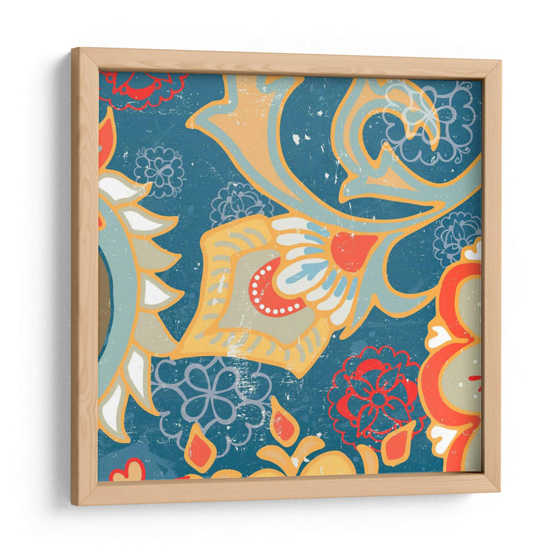 Paisley Blossom Red Iii - Leslie Mark | Cuadro decorativo de Canvas Lab