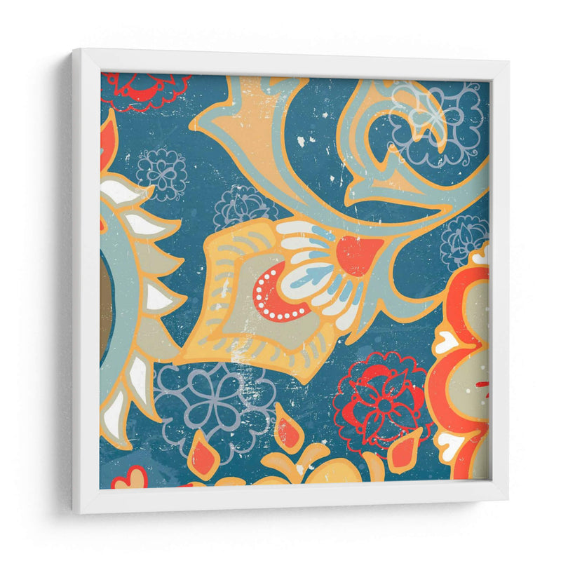 Paisley Blossom Red Iii - Leslie Mark | Cuadro decorativo de Canvas Lab