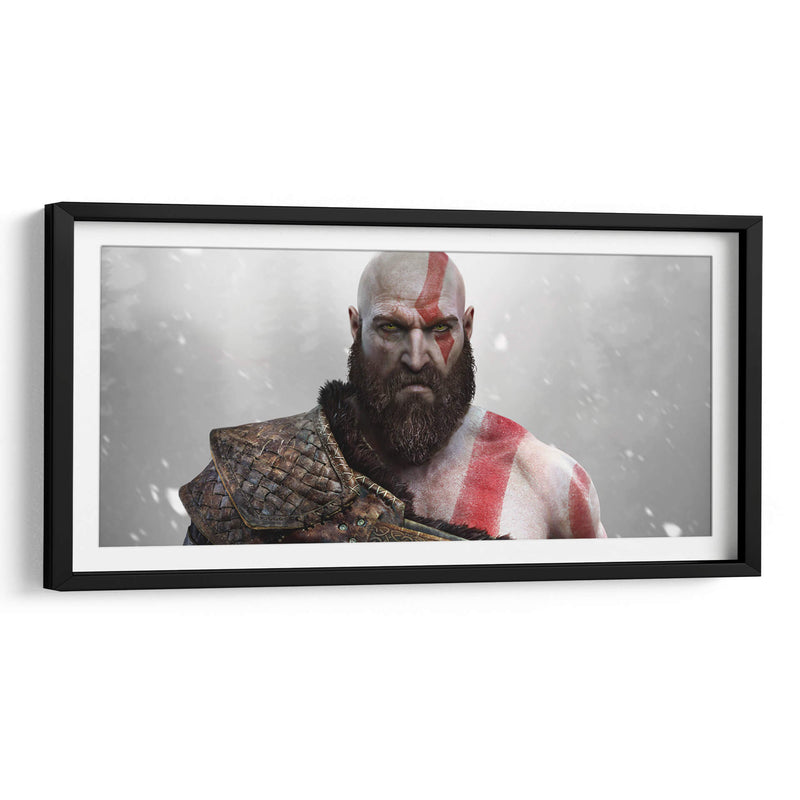 Kratos stare | Cuadro decorativo de Canvas Lab