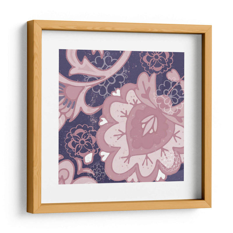 Paisley Blossom Mauve Ii - Leslie Mark | Cuadro decorativo de Canvas Lab