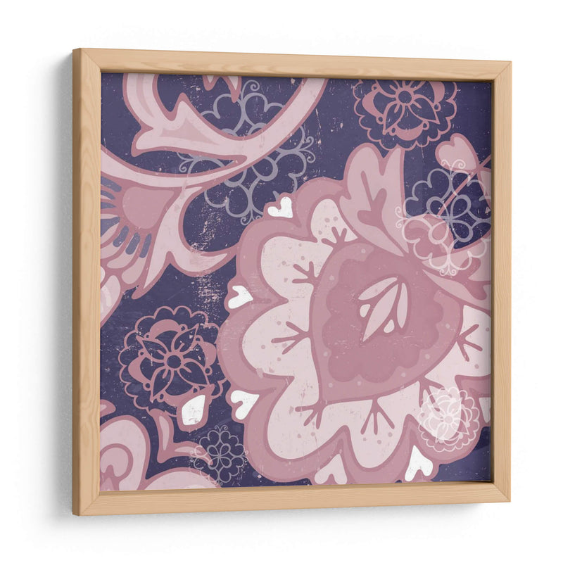 Paisley Blossom Mauve Ii - Leslie Mark | Cuadro decorativo de Canvas Lab