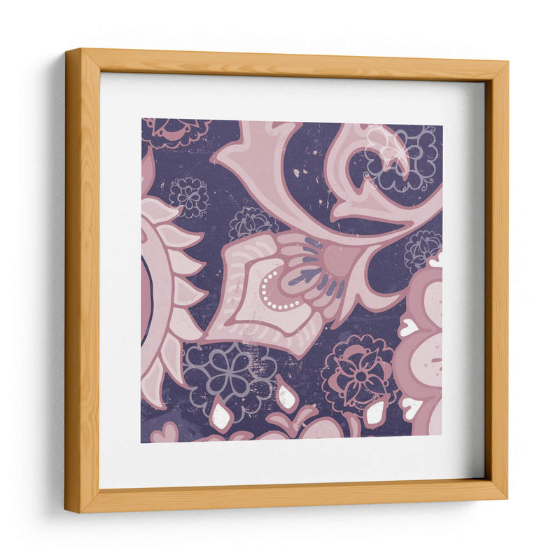 Paisley Blossom Mauve Iii - Leslie Mark | Cuadro decorativo de Canvas Lab