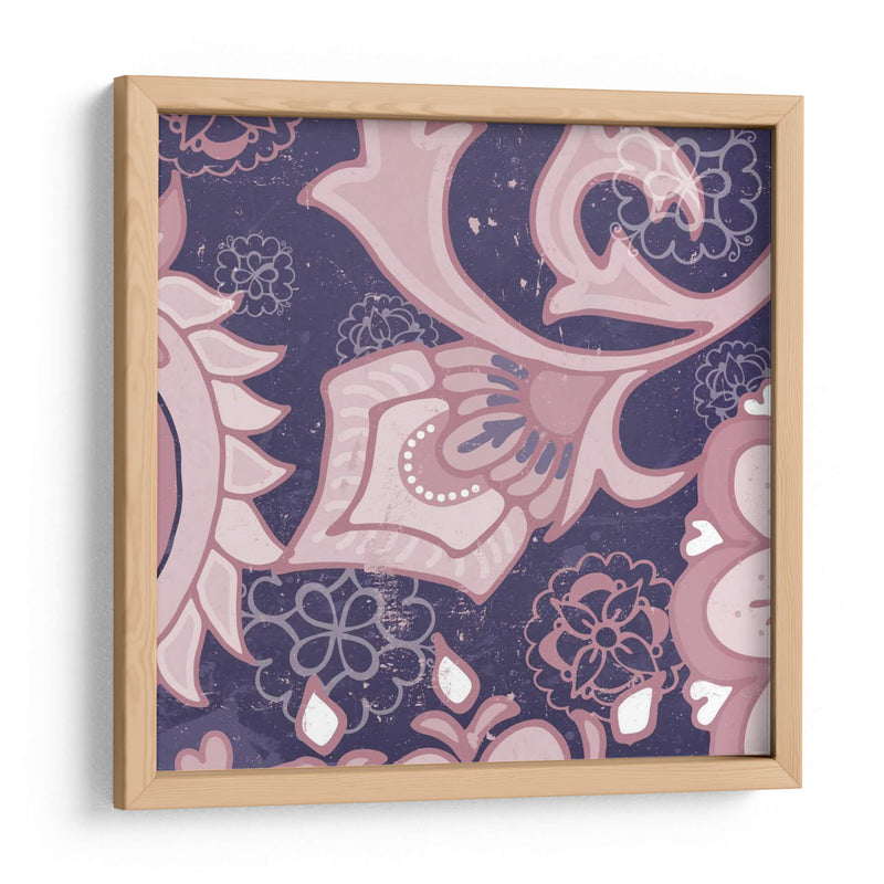 Paisley Blossom Mauve Iii - Leslie Mark | Cuadro decorativo de Canvas Lab