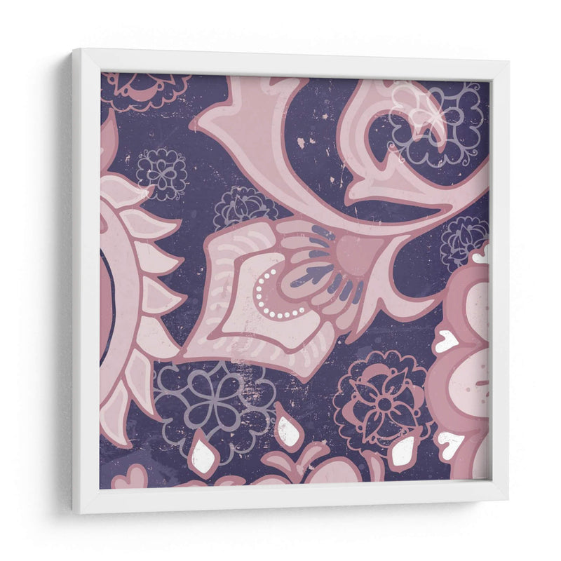 Paisley Blossom Mauve Iii - Leslie Mark | Cuadro decorativo de Canvas Lab