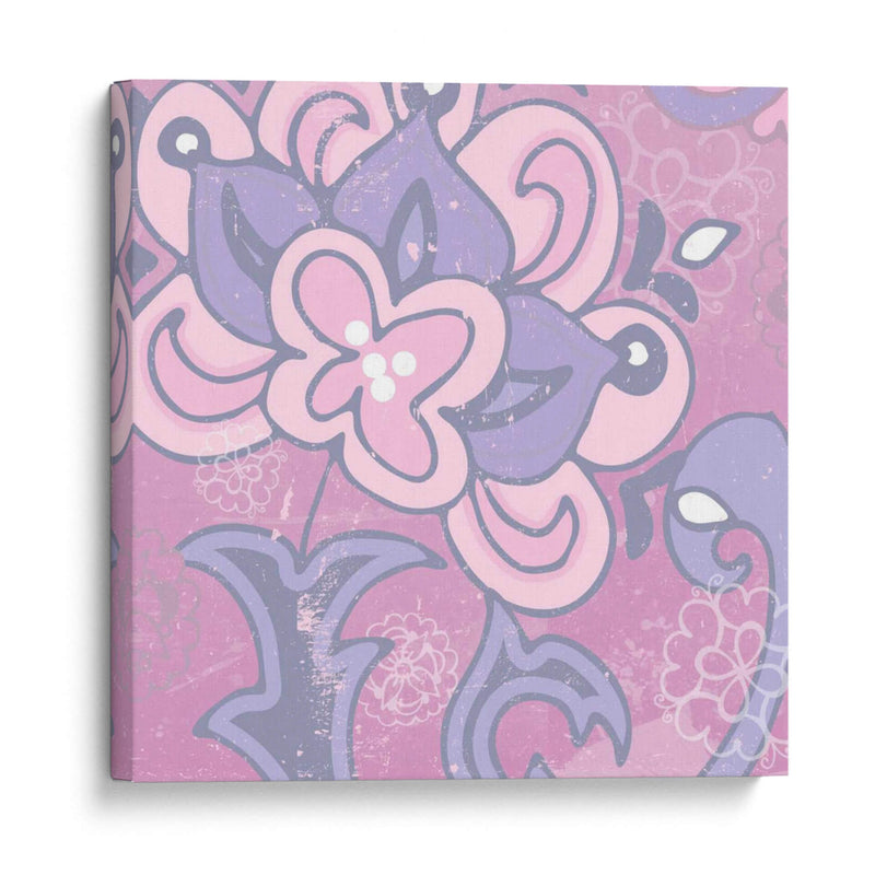 Paisley Blossom Pink I - Leslie Mark | Cuadro decorativo de Canvas Lab