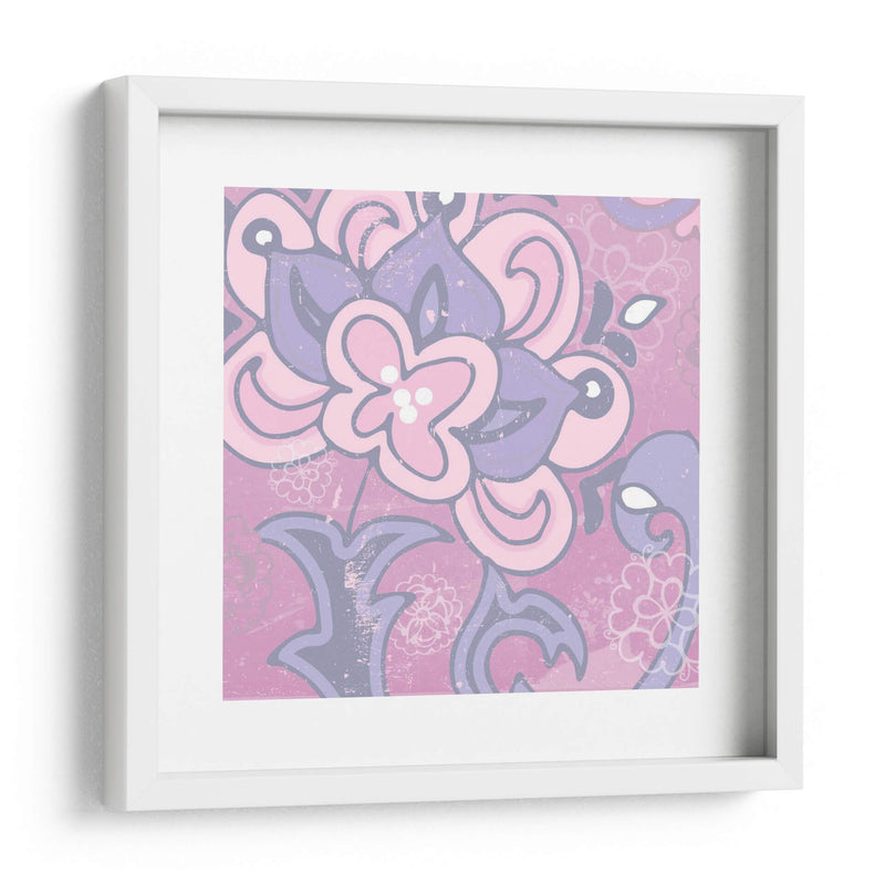 Paisley Blossom Pink I - Leslie Mark | Cuadro decorativo de Canvas Lab