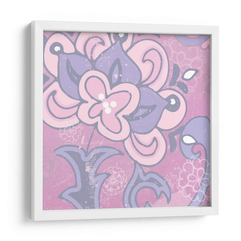 Paisley Blossom Pink I - Leslie Mark | Cuadro decorativo de Canvas Lab