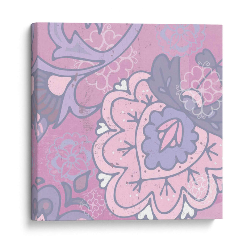 Paisley Blossom Pink Ii - Leslie Mark | Cuadro decorativo de Canvas Lab