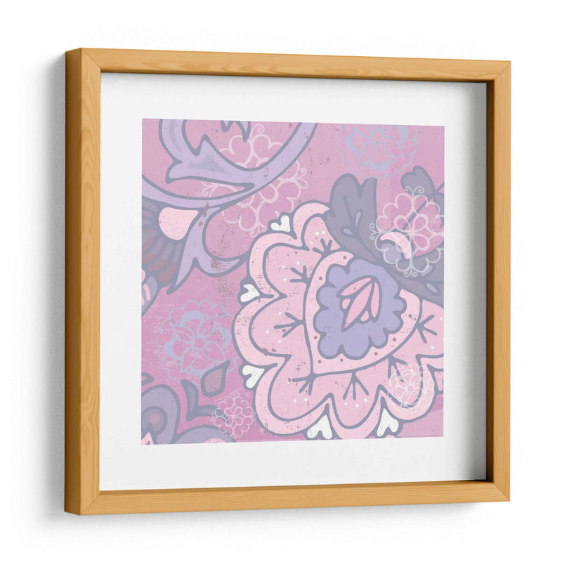 Paisley Blossom Pink Ii - Leslie Mark | Cuadro decorativo de Canvas Lab