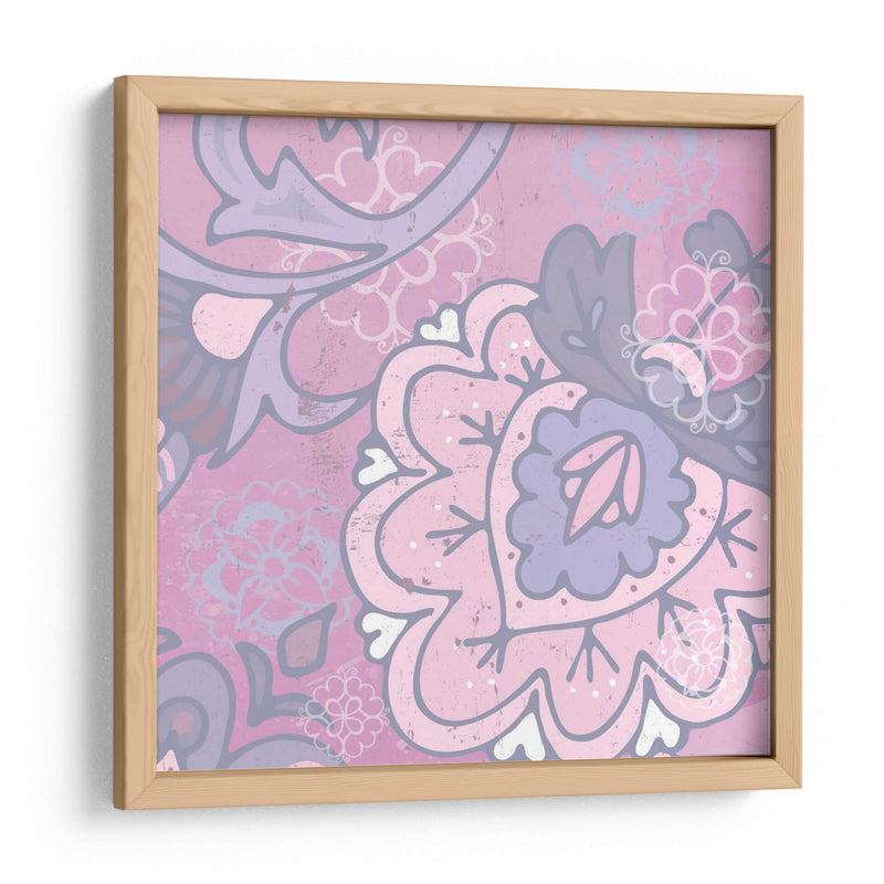 Paisley Blossom Pink Ii - Leslie Mark | Cuadro decorativo de Canvas Lab