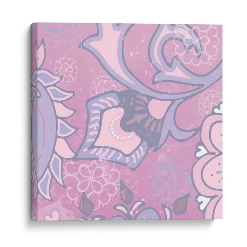 Paisley Blossom Pink Iii - Leslie Mark | Cuadro decorativo de Canvas Lab