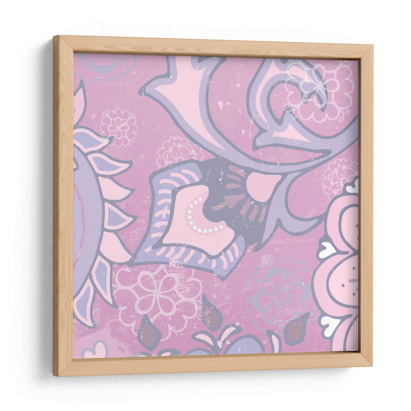 Paisley Blossom Pink Iii - Leslie Mark | Cuadro decorativo de Canvas Lab