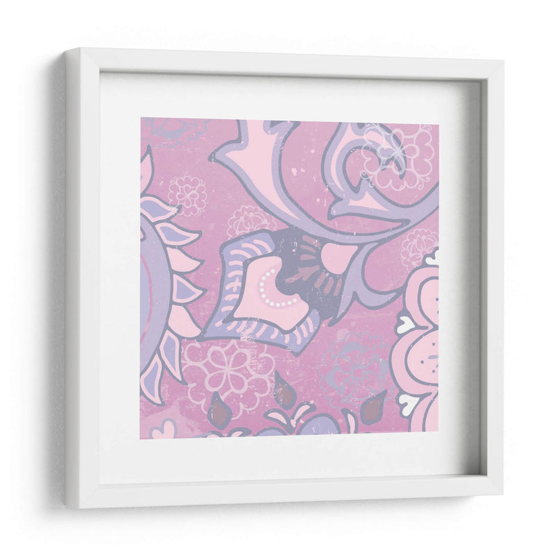 Paisley Blossom Pink Iii - Leslie Mark | Cuadro decorativo de Canvas Lab