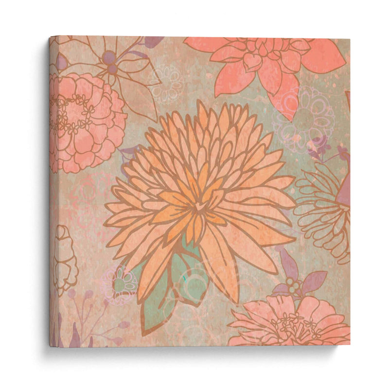 Punch Floral Ii - Leslie Mark | Cuadro decorativo de Canvas Lab