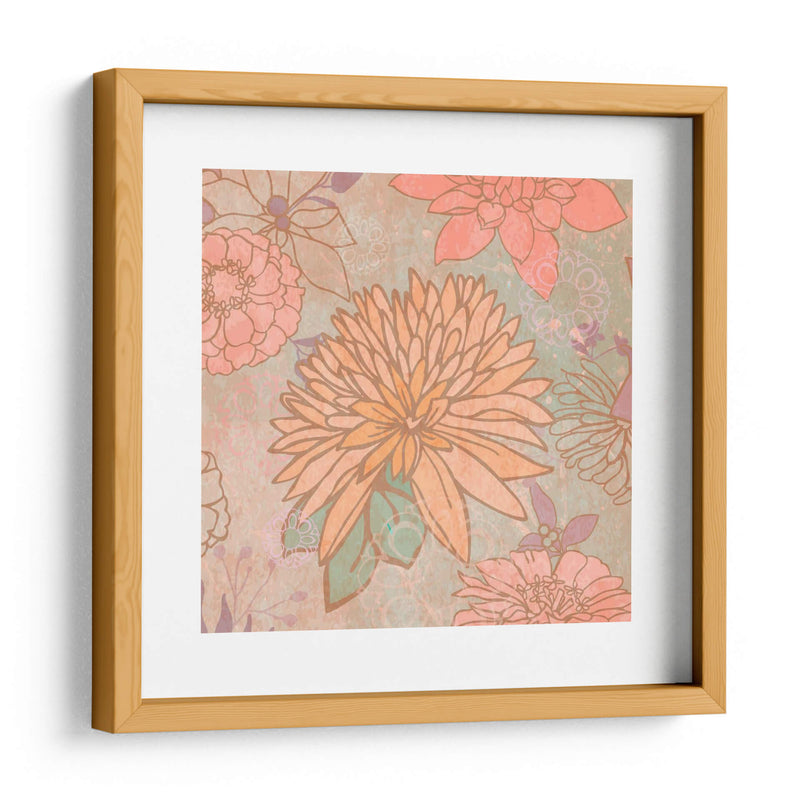 Punch Floral Ii - Leslie Mark | Cuadro decorativo de Canvas Lab