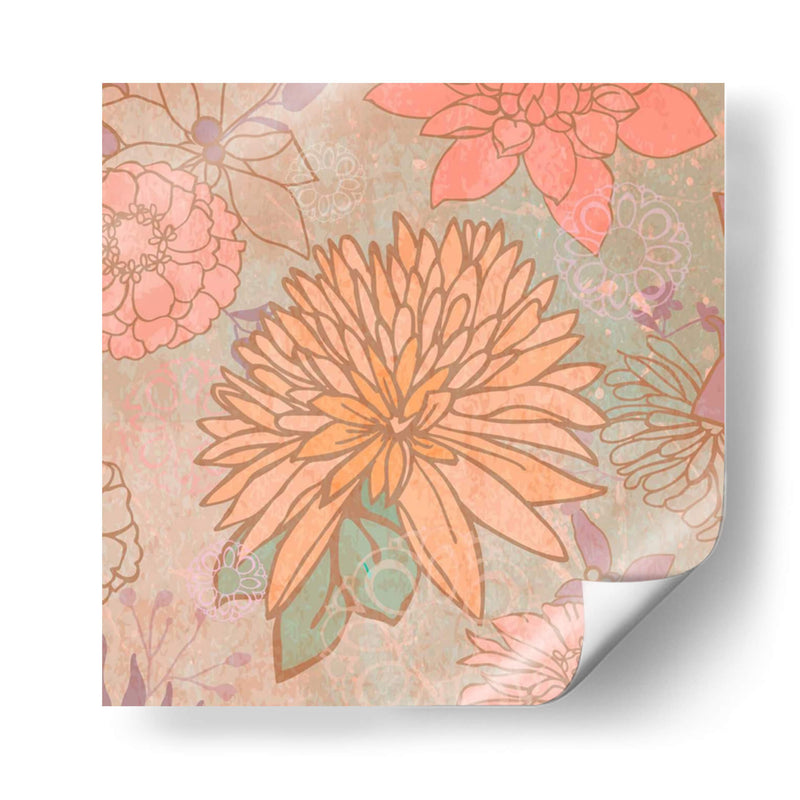 Punch Floral Ii - Leslie Mark | Cuadro decorativo de Canvas Lab