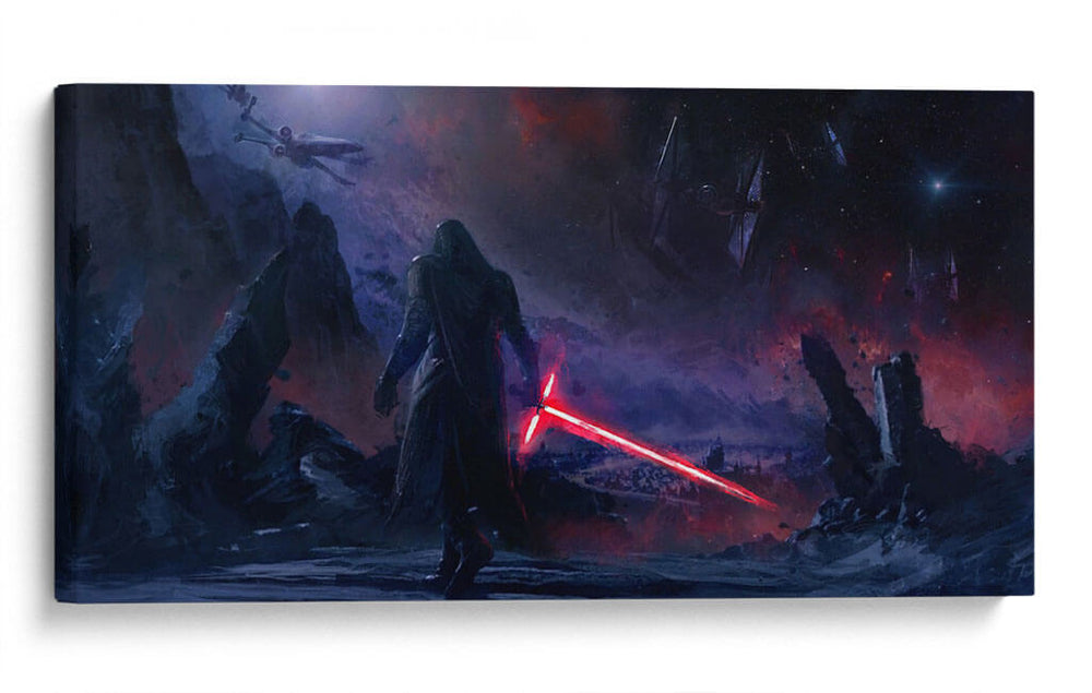 Kylo Ren Star Wars | Cuadro decorativo de Canvas Lab