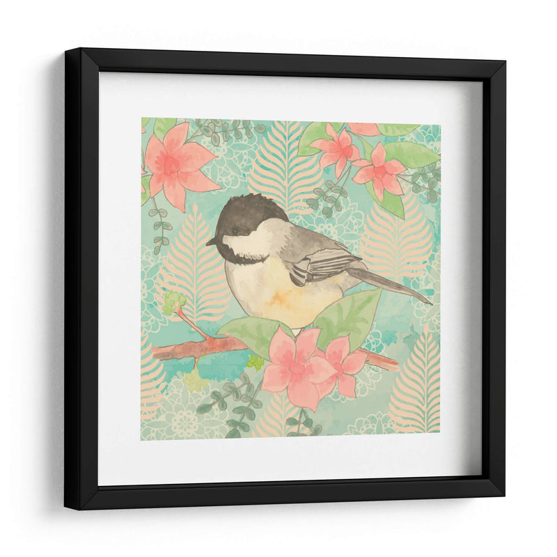 Día De Chickadee Ii - Leslie Mark | Cuadro decorativo de Canvas Lab