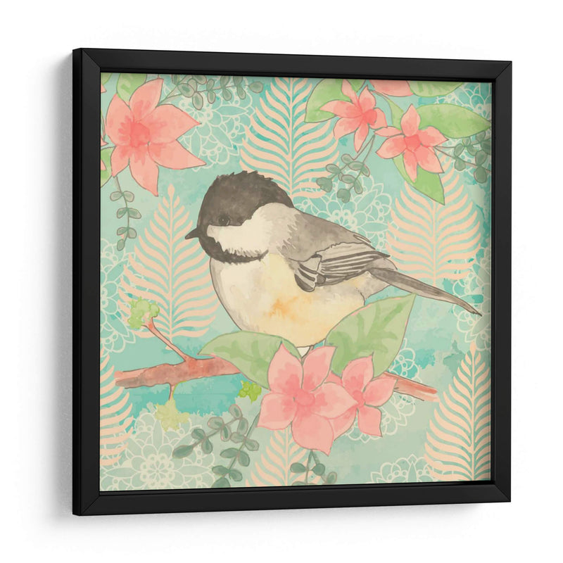 Día De Chickadee Ii - Leslie Mark | Cuadro decorativo de Canvas Lab